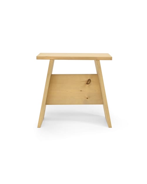 Muebles Mesas auxiliares | Mesita de madera olivo - CB62036