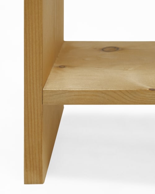 Muebles Mesas auxiliares | Mesita de madera olivo - XK65756
