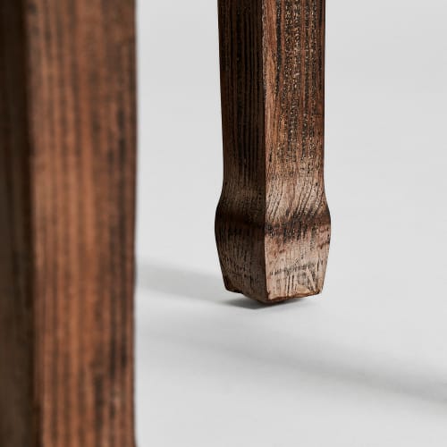 Muebles Mesas auxiliares | Mesa auxiliar de madera en marrón 55x55x60 - GI17018