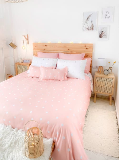 Ropa de hogar y alfombras Fundas nórdicas | Funda nórdica algodón rosa 250x270 (cama 160) - ZT32080