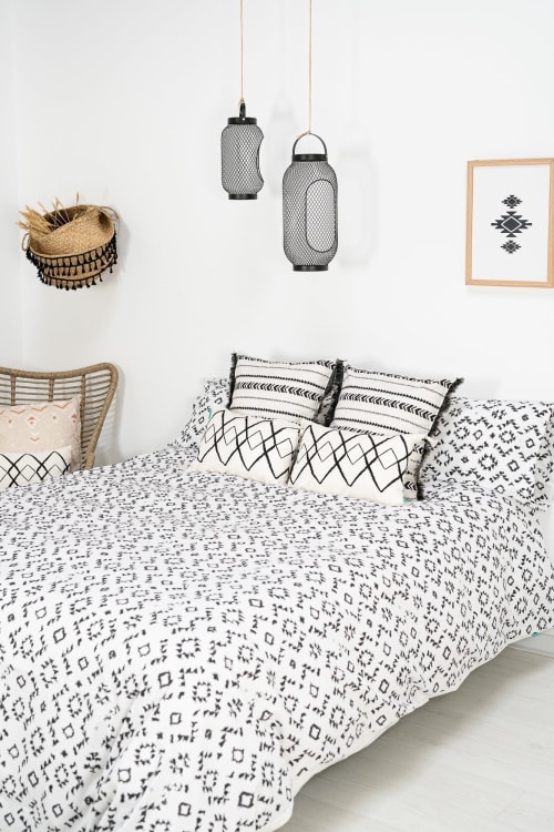 Ropa de hogar y alfombras Fundas nórdicas | Funda nórdica algodón blanco 290x270 (cama 200) - CA63264