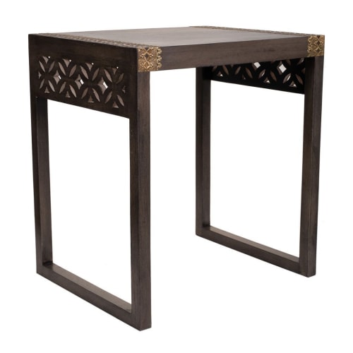Muebles Mesas auxiliares | Mesa de madera y metal - GQ90518