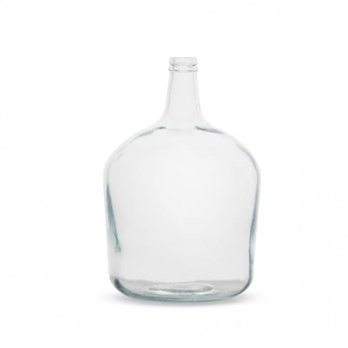 Déco Vases | Vase en verre dame jeanne 12 litres transparent - GB42106