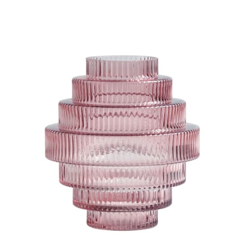 Déco Vases | Vase côtelé déco - XE80318
