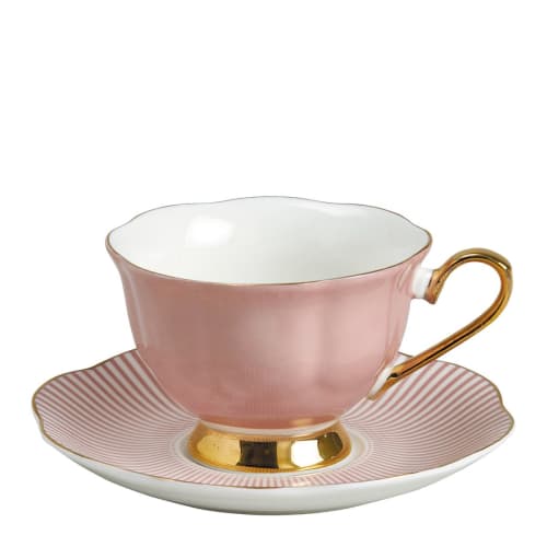 Art de la table Bols, tasses et mugs | Tasse à thé rose 19cl - YE20407