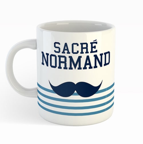 Art de la table Bols, tasses et mugs | Mug en céramique Sacré Normand 33cl - TC81737