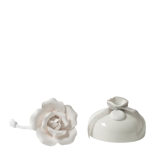 Déco Senteurs | Diffuseur de parfum d'ambiance Soliflore Rose blanc 200 ml - NT10123
