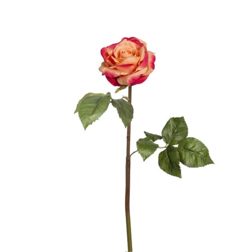 Déco Fleurs artificielles et bouquets | Rose artificielle Sarah H57cm - FQ55595