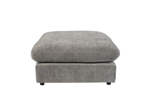 Canapés et fauteuils Poufs | Pouf en tissu gris  L 92 - YD32393