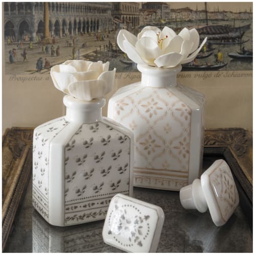 Déco Senteurs | Diffuseur de parfum d'ambiance Les Indiennes Palazzo Bello rose 340 ml - VS27467