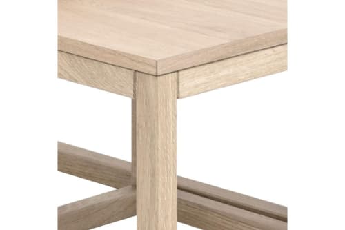Meubles Tables basses | Table basse gigogne en chêne 70cm - YN58209
