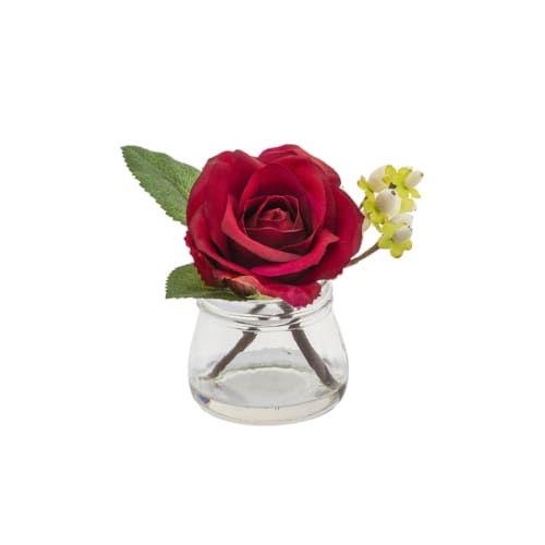 Déco Fleurs artificielles et bouquets | Rose en eau magique Lysa - TA13743