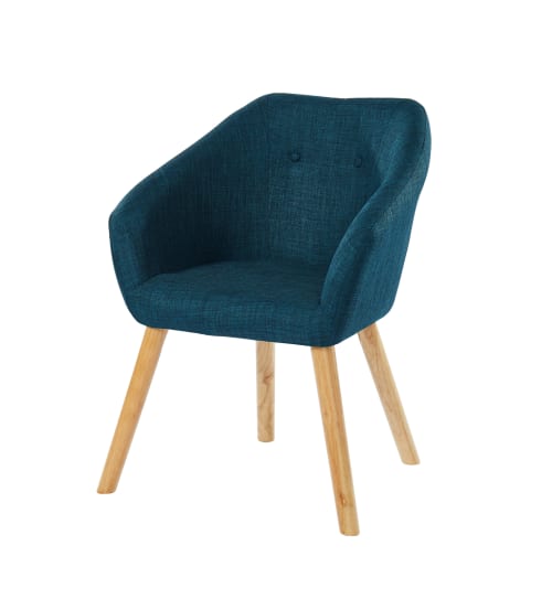Canapés et fauteuils Fauteuils | Fauteuil en tissu 1 place  bleu - RL20081