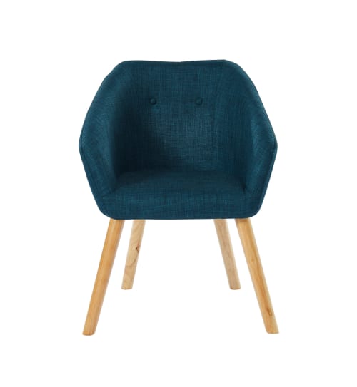 Canapés et fauteuils Fauteuils | Fauteuil en tissu 1 place  bleu - RL20081