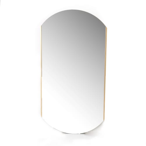 Déco Miroirs | Miroir Grazia 60x115 cm en métal  or - WJ33867