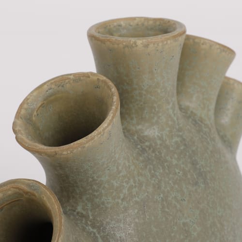Déco Vases | Vase en céramique couleur vert H21 - RJ02889