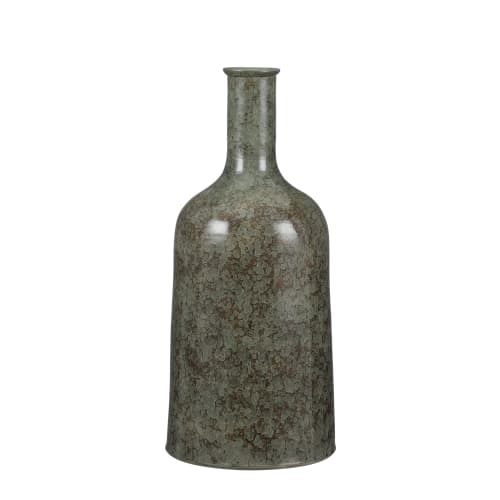 Déco Vases | Vase en terre cuite vert D26 - EF56225