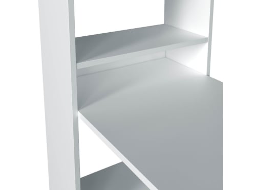 Muebles Escritorios | Mesa escritorio reversible Gio Plus blanco artik-roble canadian - MD33531