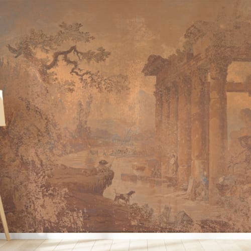 Déco Papiers peints | Papier peint Ruines antiques 255x260 - GV20679