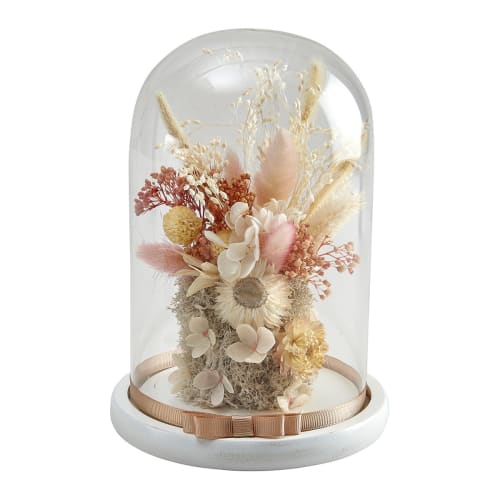 Déco Fleurs séchées | Cloche de fleurs séchées Cabinet des Merveilles - OL89680