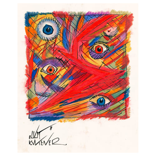 Cuadro lienzo - Lust - Karl Wiener - Decoración Pared cm. 40x50