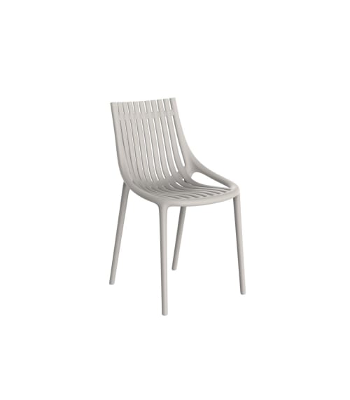 Meubles Chaises | Chaise Plastique beige 46x81x51 cm - YN07332