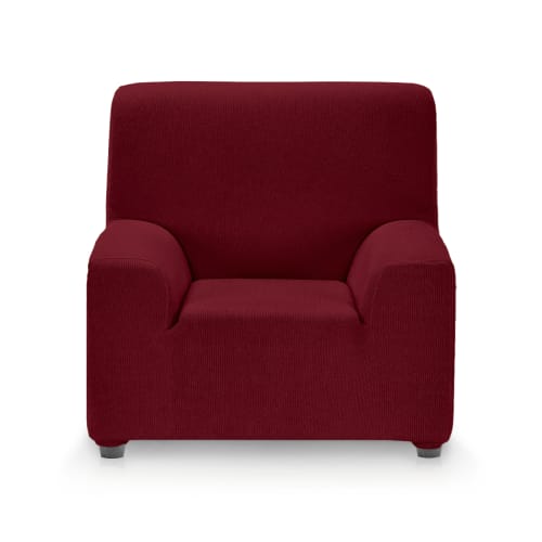 Funda de sillón elástica rojo 70 - 110 cm