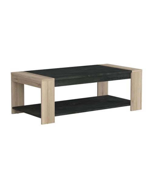 Meubles Tables basses | Table Basse 2 Plateaux L109 cm - RM04174