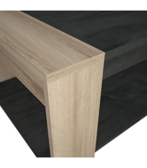 Meubles Tables basses | Table Basse 2 Plateaux L109 cm - RM04174