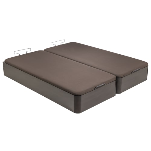 Canapé abatible, gran capacidad y alta durabilidad, natural, 180x200  Storage bed