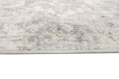 Tappeto da soggiorno vintage grigio beige crema 80x150 VALLEY