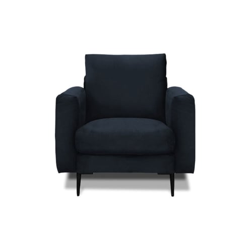 Canapés et fauteuils Fauteuils | Fauteuil 1 place tissu gris foncé - OJ71098