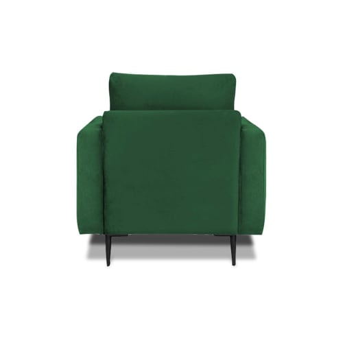 Canapés et fauteuils Fauteuils | Fauteuil 1 place velours vert - BC22475