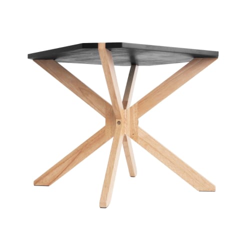 Meubles Tables basses | Table basse scandinave l. 60 x h. 40 cm noir - QL11133