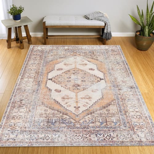 Tappeto soggiorno orientale salotto 200x290 cm JAIPUR