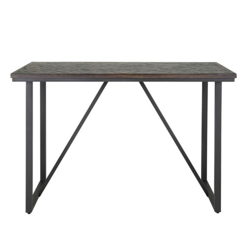 Meubles Tables à manger | Table haute bois L140 - RT34581