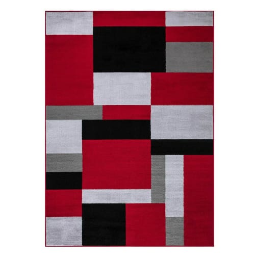 Tappeto persiano rosso 200x290 cm Rubine