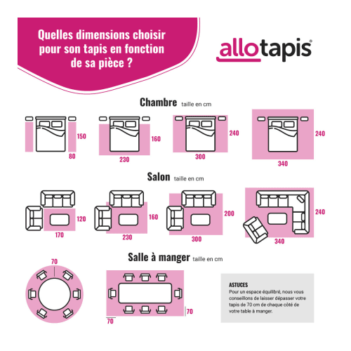 Tappeto lavabile con disegno neutro in bianco, 060X120 cm SAFFI