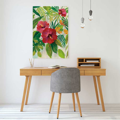 Déco Toiles et tableaux | Tableau Hibiscus des tropiques Toile imprimée - UA43636