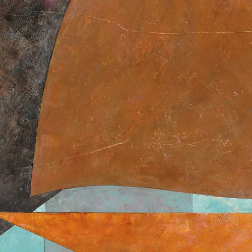 Déco Toiles et tableaux | Tableau Quintet turquoise Toile imprimée - PM67359