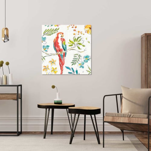 Déco Toiles et tableaux | Tableau Hibiscus, orchidée et cie Toile imprimée - VF02551