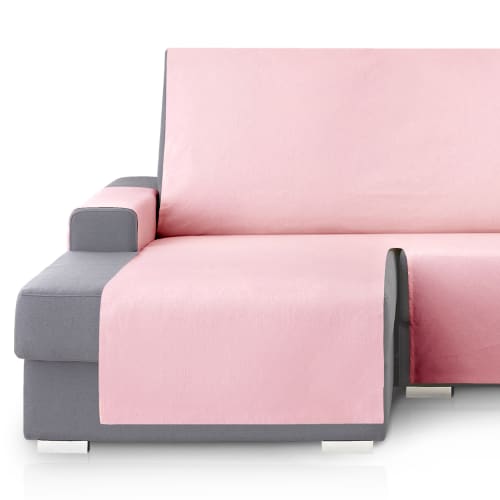 Protector de sofá rosa chaise izquierda 280 ROYALE | Maisons du Monde