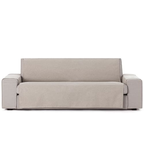 Protector cubre sofá 190  cm   beige