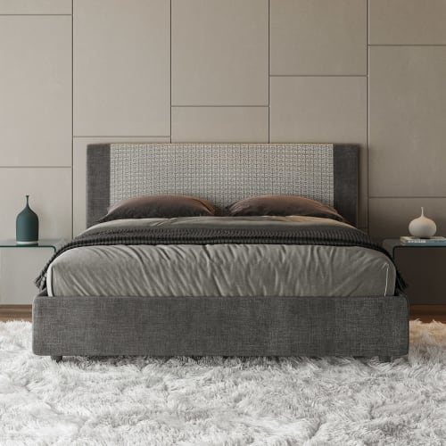 New Egos letto matrimoniale contenitore 160x190cm legno bianco design