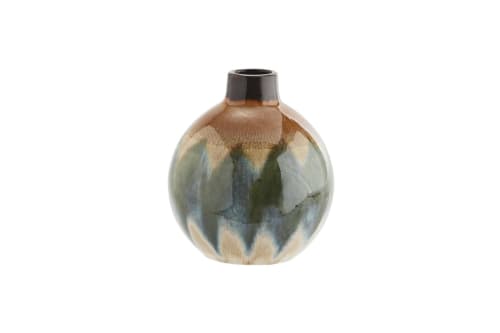 Vase en grès multicolore H23 | Maisons du Monde
