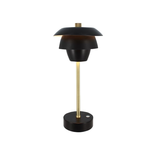 LUMIERE GRANDE Lampe à poser Métal & Verre H45cm