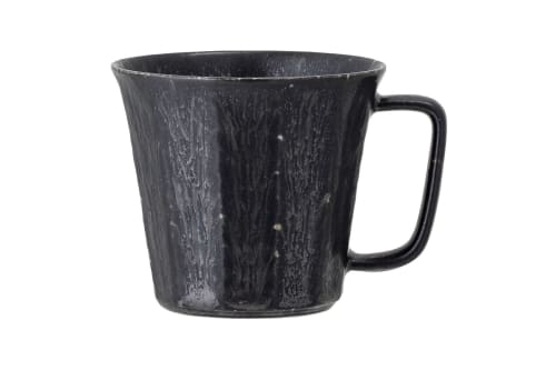 Bol de desayuno (x6) porcelena negro Yaka noir