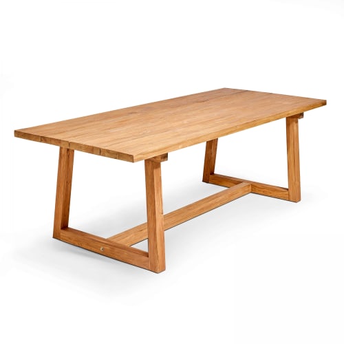 Tavolo in teak 200 x 100 cm - Arredo per la sala da pranzo - Tikamoon