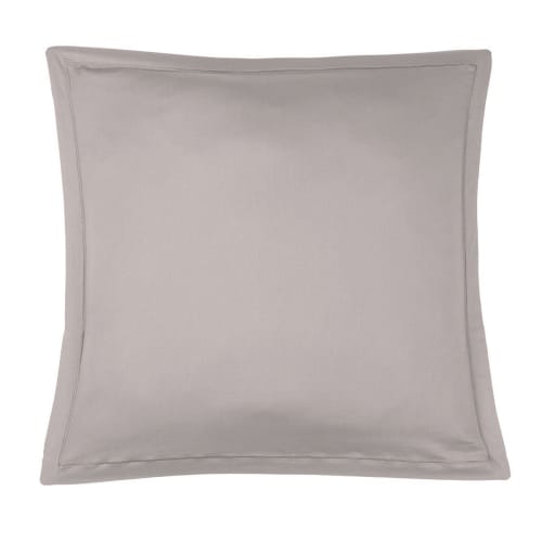 Funda Para Almohada 50x70 Cm X 2 Unidades Color Gris Plata