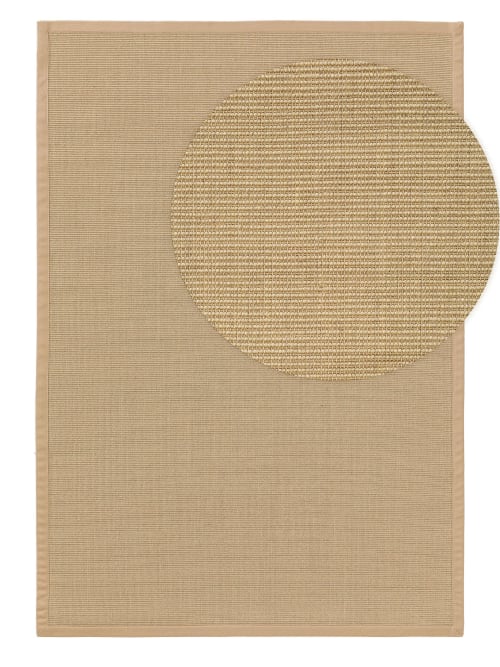 BENUTA - Tapis en coton beige 160x230 cm